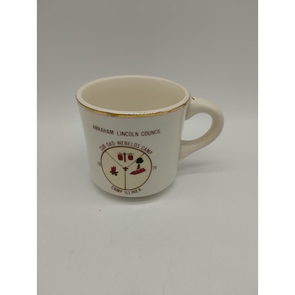 Boy Scouts Camp Illinek Abraham Lincoln Council Coffee Mug Cub Dad Webelos Camp